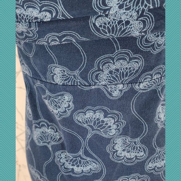 Patagonia Floral Print Organic Cotton Blend Surplice Babydoll Margot Sundress - Picture 4 of 5